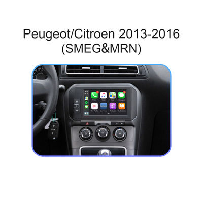 Penyesuaian EQ Mobil GPS Navigasi DVD Player Auto Adapter Untuk Peugeot Citroen 308