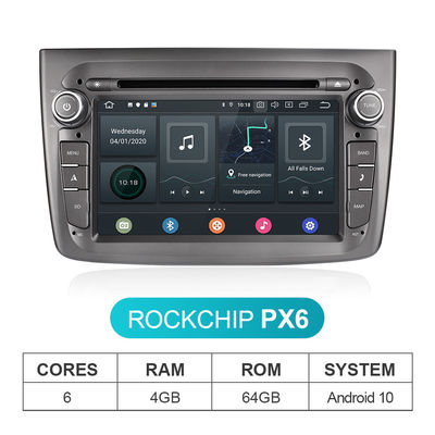 7 Inch PX4 Auto Android Car DVD Player Untuk Alfa Romeo Mito 2008